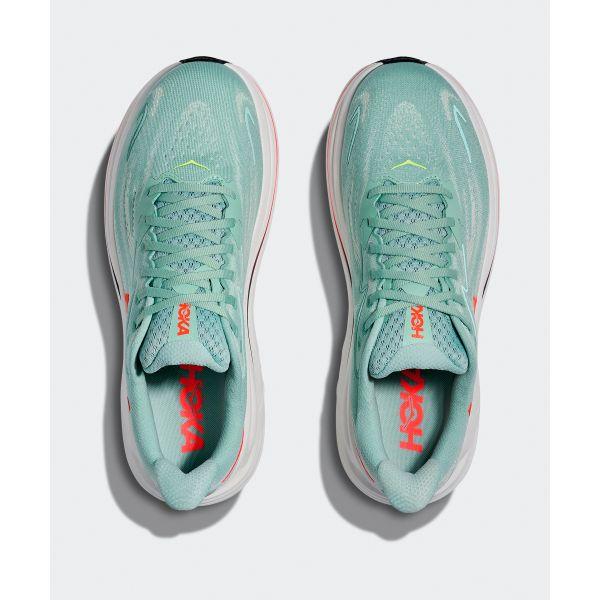 Hoka One One Clifton 10 Comfortable Fitting Durable Running Shoes Men Sneaker Sage-Green 1162030-SGNN
