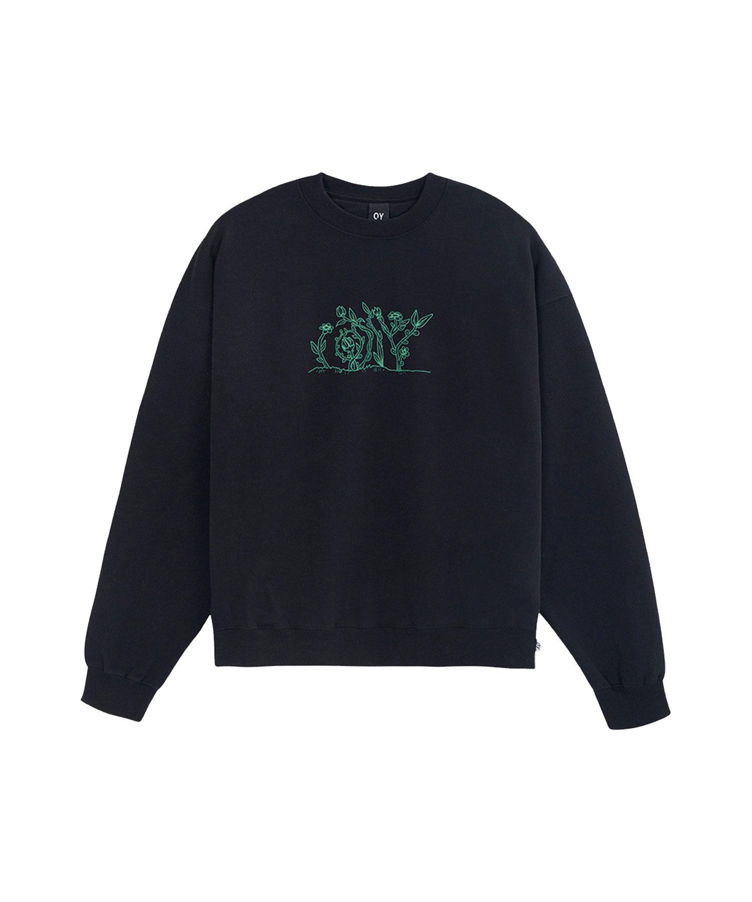 Толстовка с логотипом Oy Vine - Черная Black/1Size