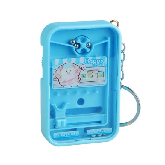 Boredom Relief Game Machine Bead Catching Keychain, Mini Toy for Keychain Stress Relief, Schoolbag Backpack Charm, Gift Kids Adults Decoration