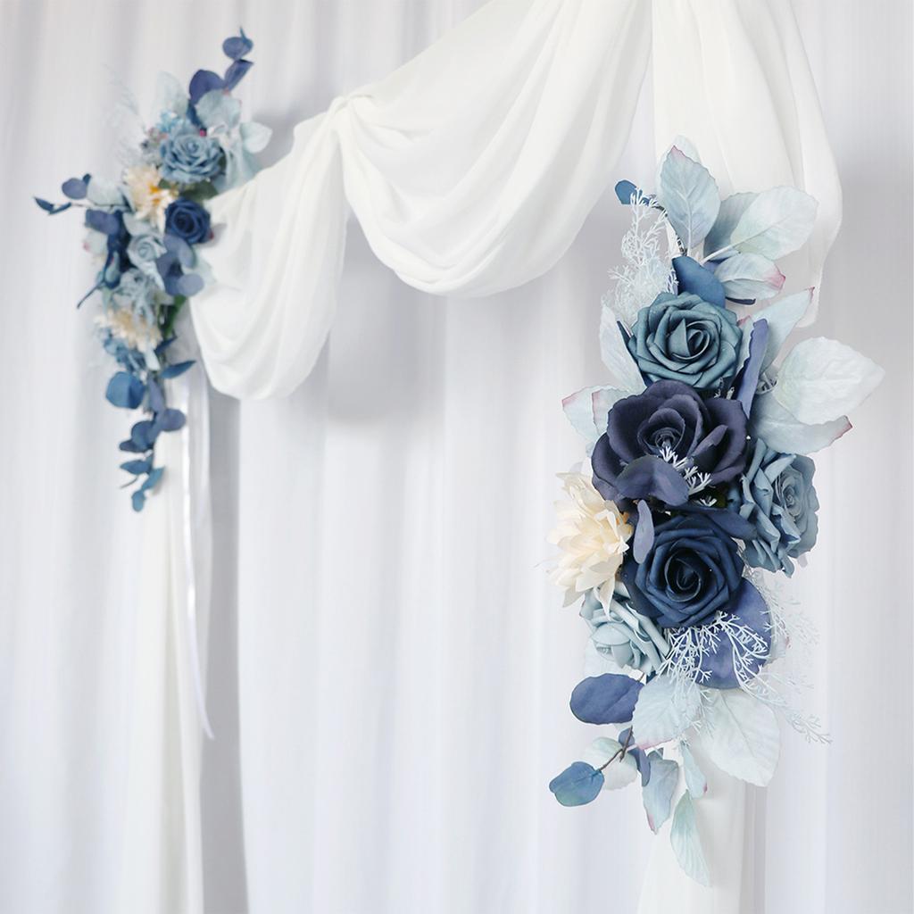 Wedding Arch Flower Kit Artificial Decorative Silk Flower for Ceremony 70x50cm 50x20cm