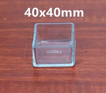 16Pcs Furniture Leg Foot Protector Transparent Table And Chair Foot Cover Silicone Wear-resistant Cap Protect Floor