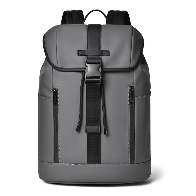 

Multifunctional Backpack Men s Business Backpack Large Capacity Computer Bag Student Schoolbag сірий колір