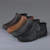 Men's 2026 Winter High-Top Casual Leather Shoes - Warm & Comfortable Korean Style Trendy Sneakers