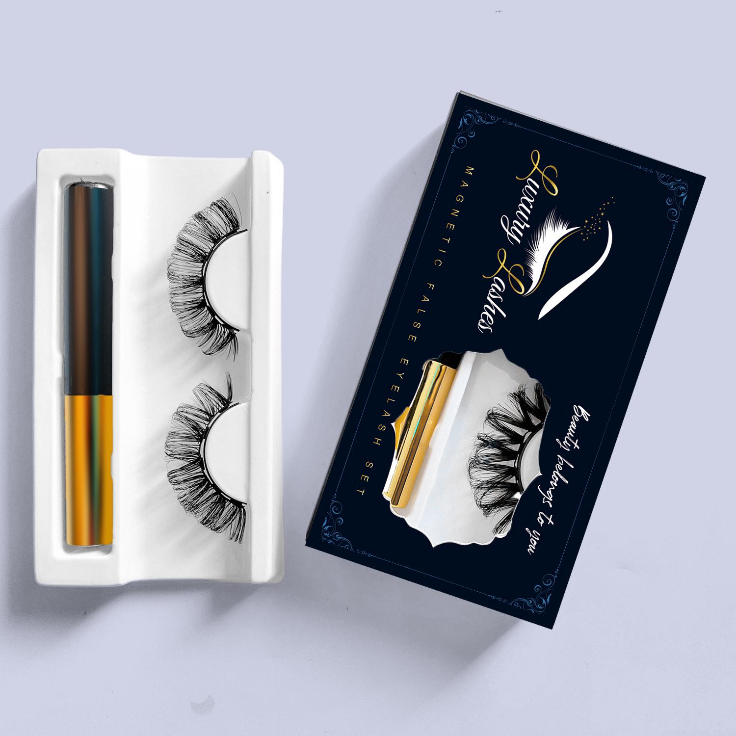 

Various Styles of Natural Dense Magnetic False Eyelashes (3 Pairs) 6D-03 [1 Pair] чёрный