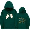 Außenhandel neue Mode Druck Doppel-Astronaut Kapuzenpullover Lockerer Pullover Freizeit Herren und Damen Freizeit Sportpullover