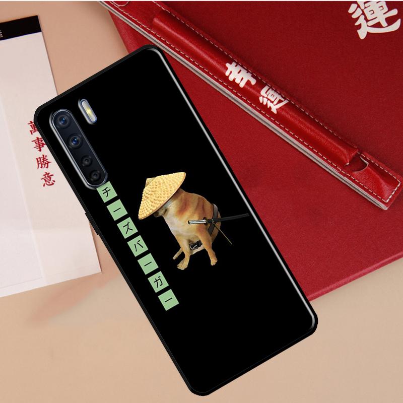 Cheems Doge Meme Funny Doggy Case For Oppo A80 A58 A5 Pro A15 A16 A17 A57 A77 A94 A74 A54 A76 A96 A40 A60 A18 A38 A78 A98