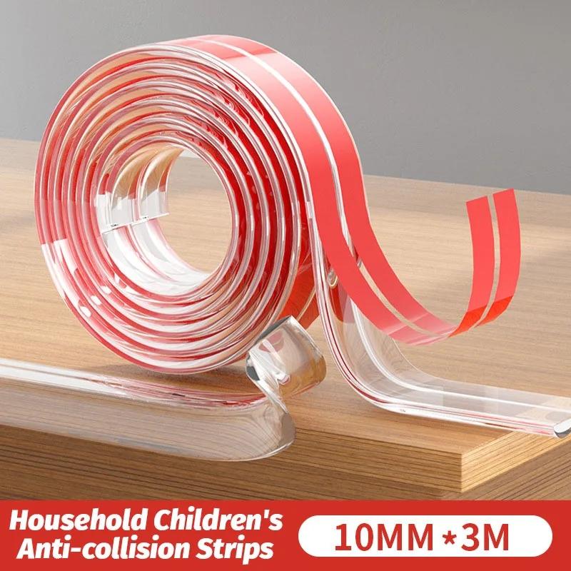 Children's Anti-collision Protection Strip Table Edge Anti-collision Angle Protection Transparent Self-adhesive Anti-collision