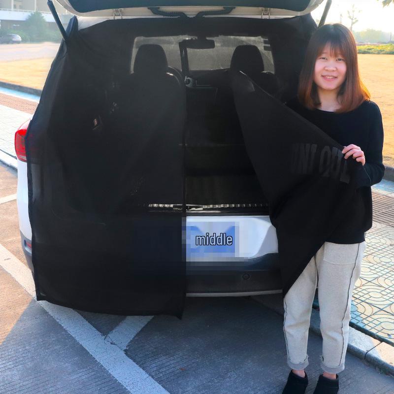 Car Insect-Proof Sunshade Mesh for Rear Door & Tailgate