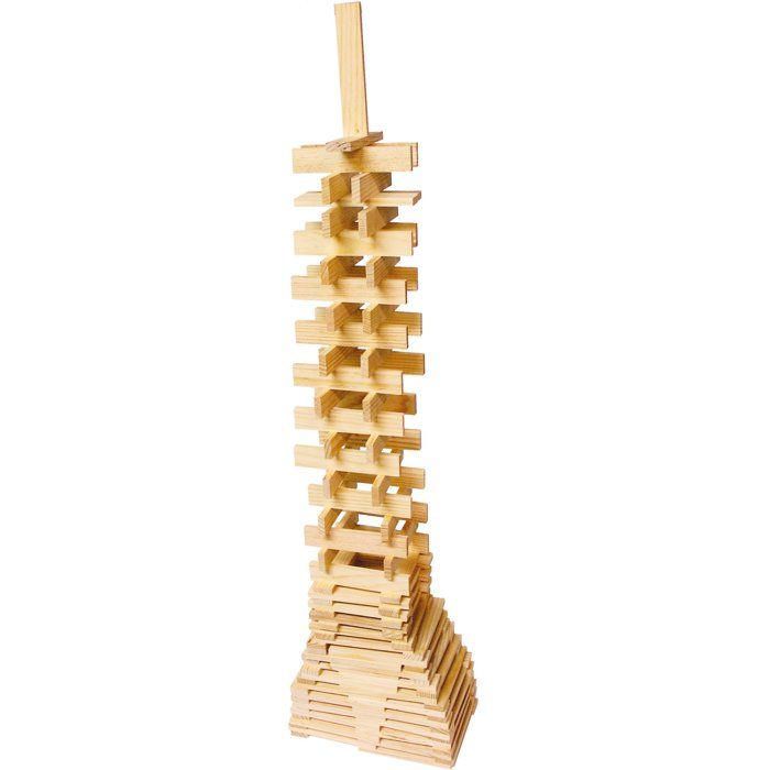 JEUJURA - Construction en bois - TECAP ? Classic - 200 pieces - Des 3 ans