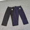 Herbst/Winter Stickerei Alphabet Jeans Lässig Locker Hip Hop Straße Trendig Gerade Bein Denim Hose Hosen