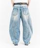 Poseusenseutibeu Fst Curved Pants (Blue)