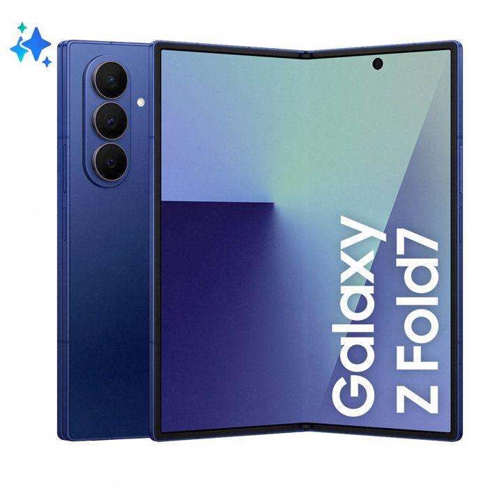 Samsung Galaxy Z Fold7 Smartphone AI 12GB RAM 512GB 200MP Blu