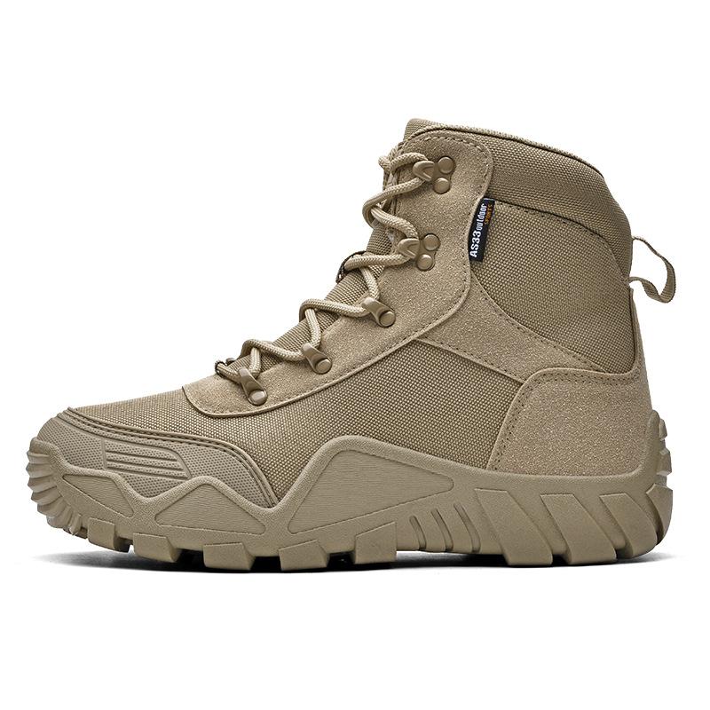 Outdoor Hiking Boots Mid-help Spring, Autumn and Winter New Casual Wear-resistant Sports Actual Combat Tactics Desert Boots
