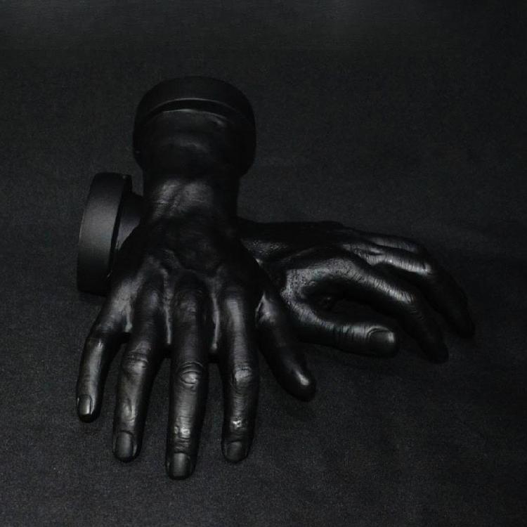 2 Pezzi Mani di Manichino Realistiche Accessorio Mano Maschile Manichino per Accessori Costumi e Progetti Creativi Lunga Durata