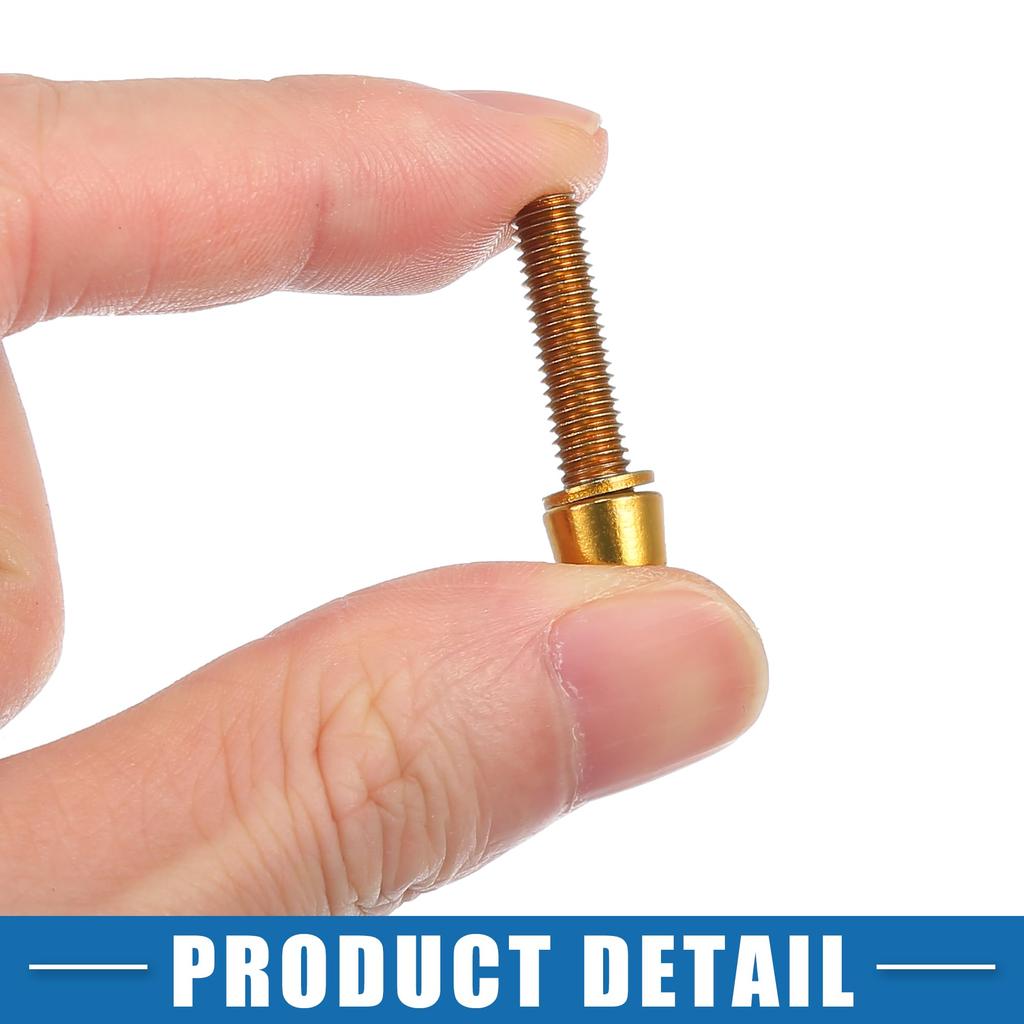 A ABSOPRO Bicycle Stem Screw Fixing Screws Handlebar Stem Bolts Bike Stem Screws MTB