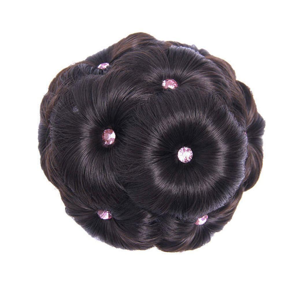 Elastic Hair Clips Wig Synthesis Hairpiece Claw Clip Fashion Hair Accessories