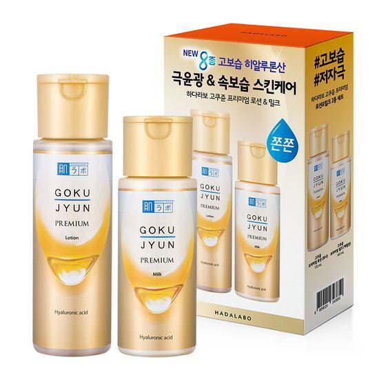 Hadalabo Gokujyun Premium Lotion & Milch Projekt