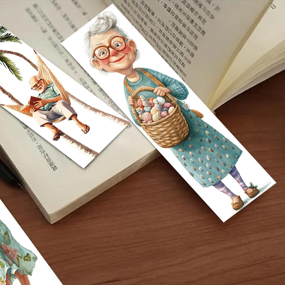 32pcs, summer travel and vacation bookmarks, funny bookmarks, perfect for teachers, readers and book lovers, birthday gifts