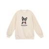 MLB Sweatshirts Unisex White Crew Neck Thickened Regular 31MTC8961-50I