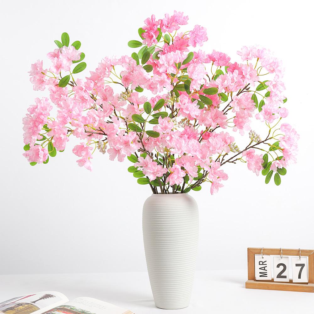 1Pcs Artificial Flowers Bouquet 88CM Fake Flower for Home Room Decor Garden Wedding Decoration Outdoor Vase Flower Arrangement