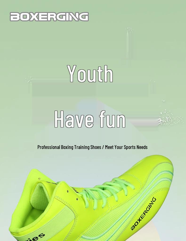 Unisex High-Top Boxschuhe für Erwachsene & Kinder - Ideal für Sanda, Kampfsport, Training, Ringen, Fitness & Gewichtheben