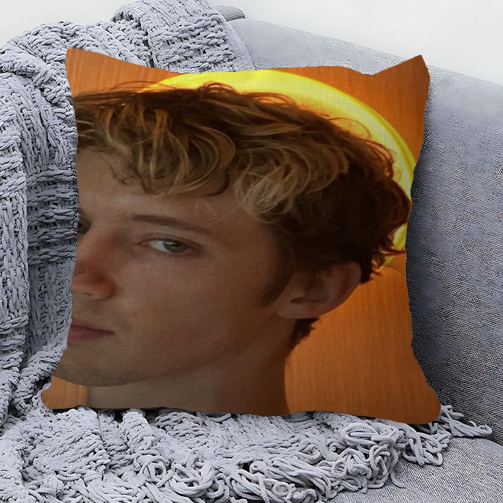 Troye Sivan Cushion Cover Pillowcase Upholstery Sofa Throw Pillow Home Decor Pillowcas