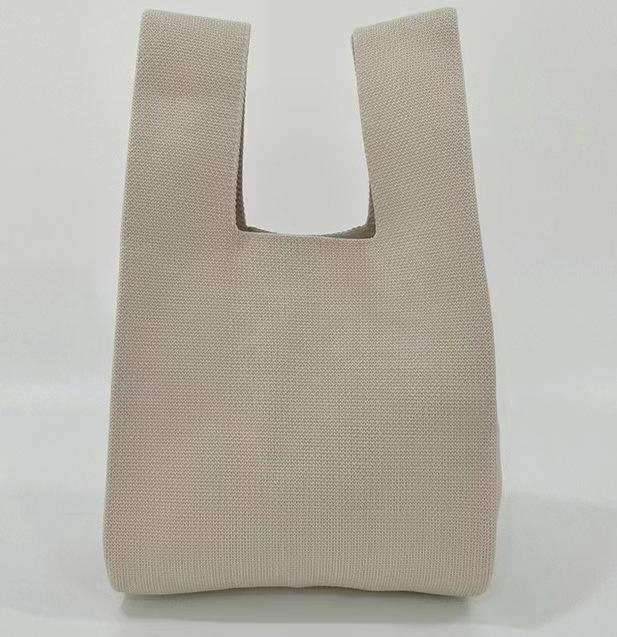Panda Knit Women's Cross-Border Wrist Tote Handbag