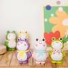 Wooden Frog Decorative Sculpture Handcrafted Gift For Home Decor And Collectors