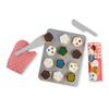 Melissa Doug Cookie Baking Pretend Play Pretend Candy Gift & Set, Play, Shop, Wooden, (MD4074)