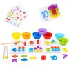 Wooden Bead Maze & Color Sorting Toy for Children's Early Education
