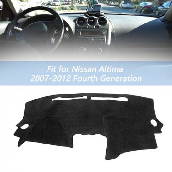 Anti-Slip Dashmat Dashboard Auto Car Mat Black For Nissan Altima 2007-2012