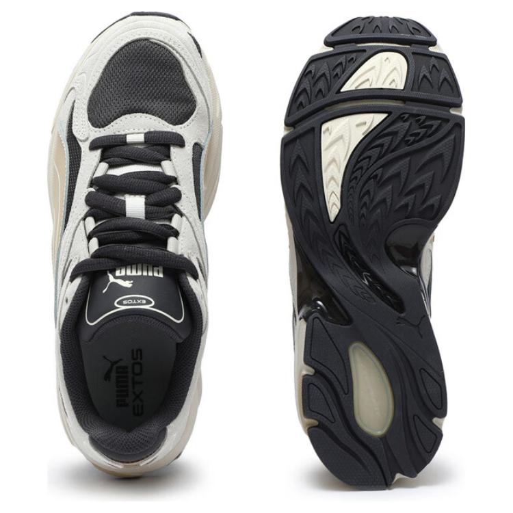 Puma Extos Nostalgic Low-Top Lifestyle Sneakers Unisex Sneakers White Black 399828-03