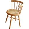 Massivholz Esszimmerstuhl Vintage Windsor Stuhl Netz Roter Rücken Vintage Möbel Home Stay Rattan
