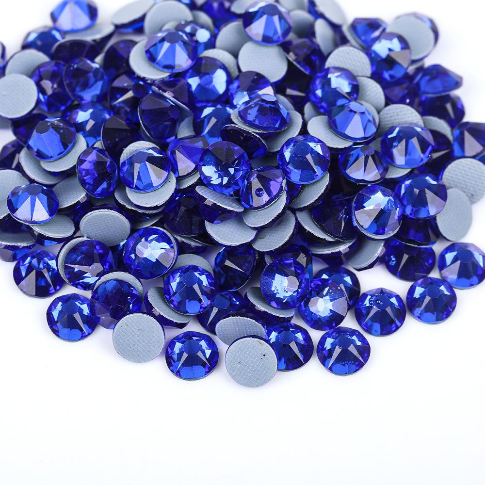 2088 16Cut Austrian Rhinestones Diamond Nail Art 3D DIY Mobile Phone Case ABS Hot-Fix Rubber Bottom Flats Glass Jewelry Shoes