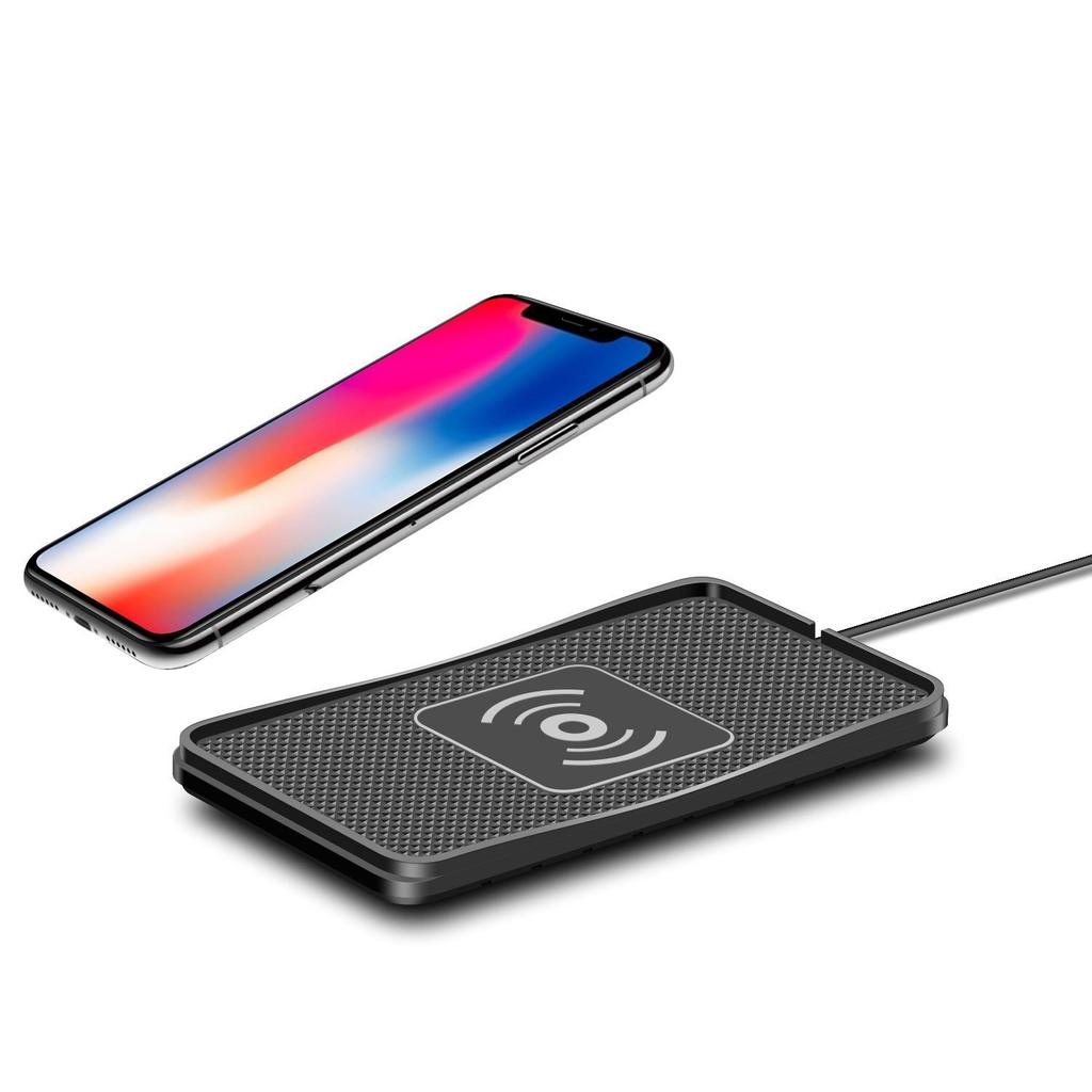 D3 20W Car Wireless Charger with 1m Cable Fast Charging Anti Slip Silicone Pad for Vehicles