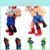 Niedliches Aufblasbares ET Kostüm Wrestler Outfit Für Halloween Party Spaß