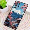 Cherry Blossom Bumper Phone Case for Samsung Galaxy note 10 pro S26 Ultra S23 S24 FE S25 S21 S22 PLUS shockproof Cove