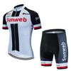 Sunweb 7 Hour Ride Pad Maillot Cycling Man Mtb Clothing Man Men's Cycling Gel Shorts Cyling Jersey Men Summer Mountain Bike Set