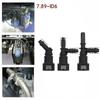 PA12 Plastic Hose Coupler Auto Accessories Bundy Tee 45° Fuel Line Hose 7.89 ID6 Pipe Coupler Quick Release Connector Fuel System Fittings7