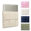 14 16 Inch Laptop Sleeve Puffy Quilted Puffer Notebook Carrying Case Shockproof Men Women Tablet Pouch Air/Pro M2 M3