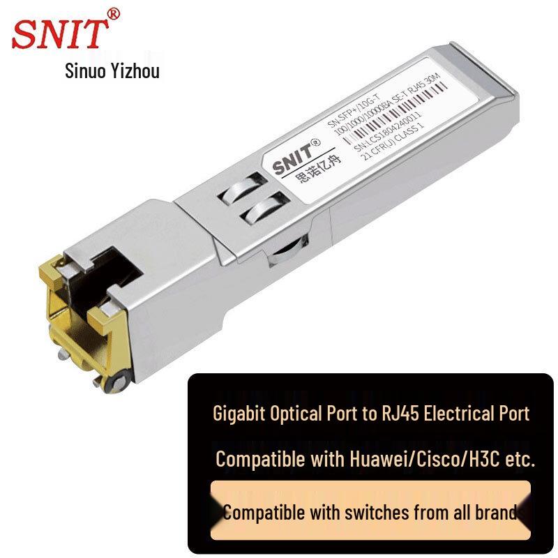 SNIT SFP/SFP+ Optical Transceiver Modules