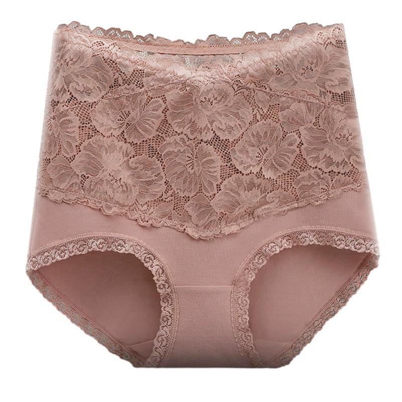 Damen Spitze High-Waist Bauchweg-Slips Antibakteriell Formend Po-Lifting Slips
