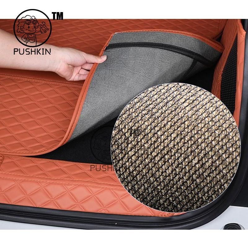 For GAC Trumpchi S7 GAC GS7 2026 2027 Car Catpet Leather Waterproof Trunk Mat Black Full Covers Accessories
