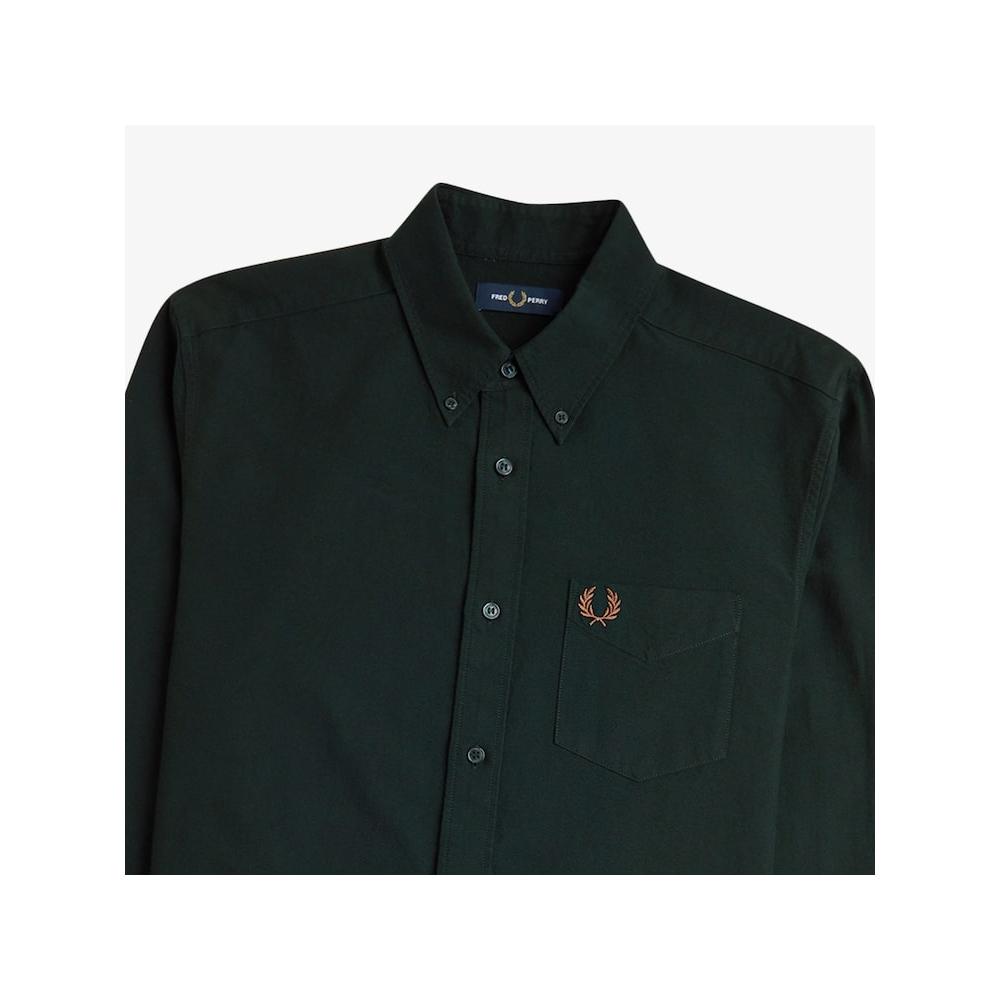 Fred Perry [genuine Headquarters] Fred Perry [baseline] Long Sleeve Oxford Shirt  T61  Afpm2435516 T61 qzgAfpm2435516 T61