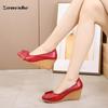 100% Leather Comfortable Women's Shoes High Heels