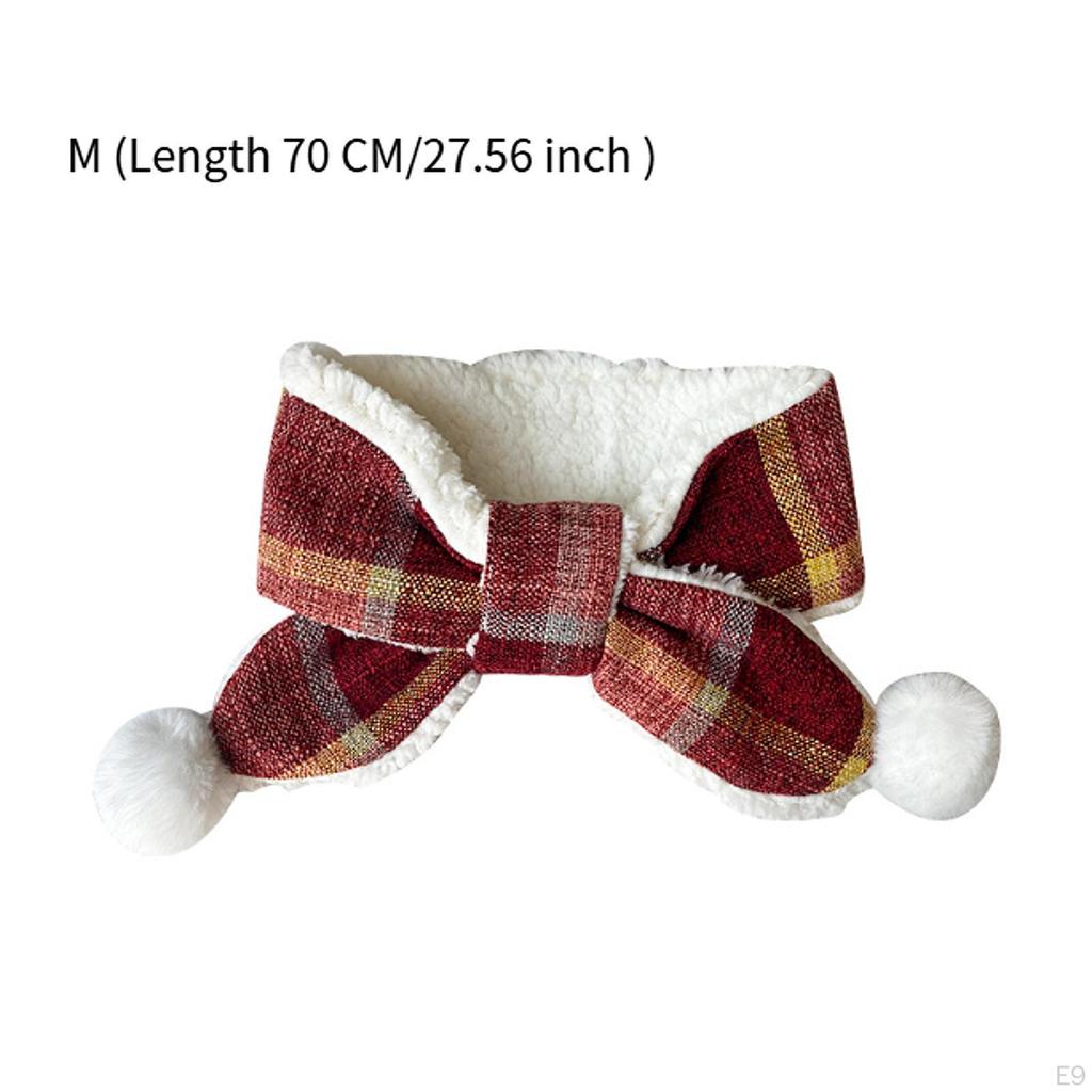 Cozy Pet Neckwear for Winter Adventures