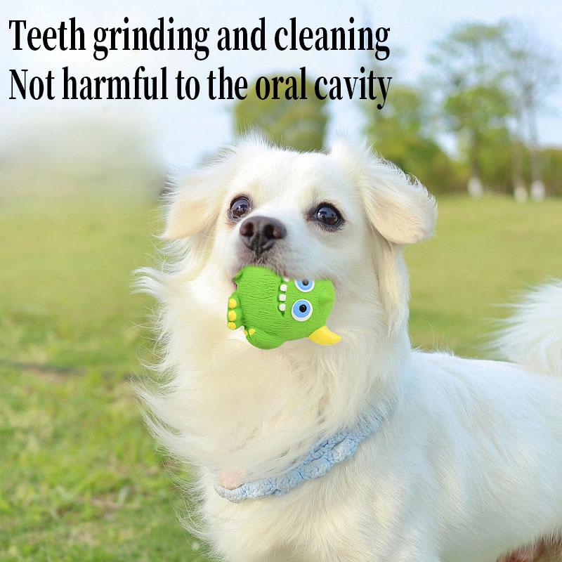 Dog Toys Cute Squeaky Pet Dog Interactive Chew Toy Puppy Bite Resistant Thorn Tooth Cleaning Toy Molar Chew Toy for Dog Supplies