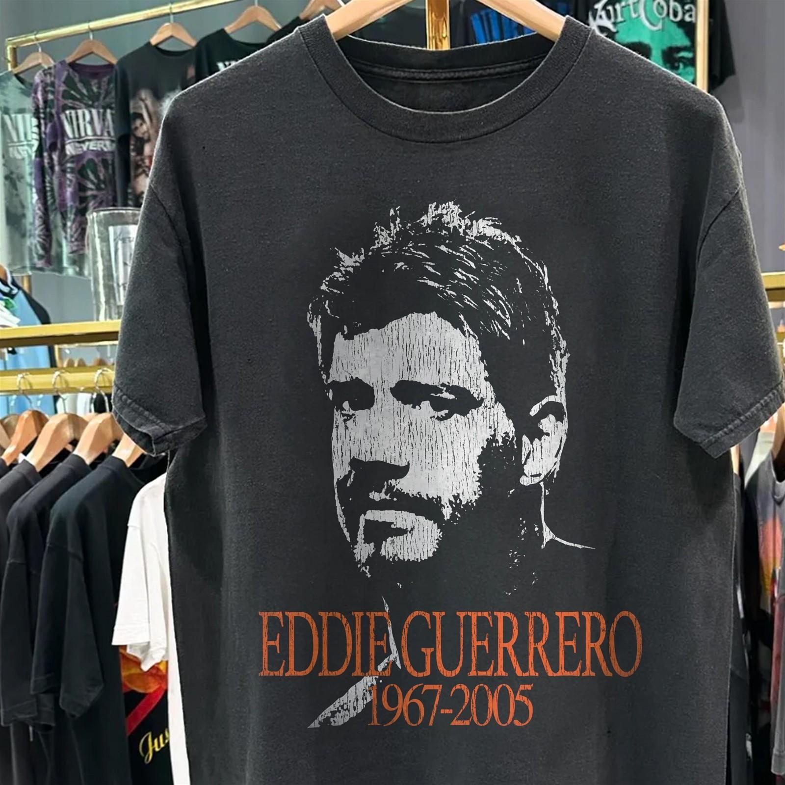 Eddie Guerrero Promo Black T-Shirt XXL XL