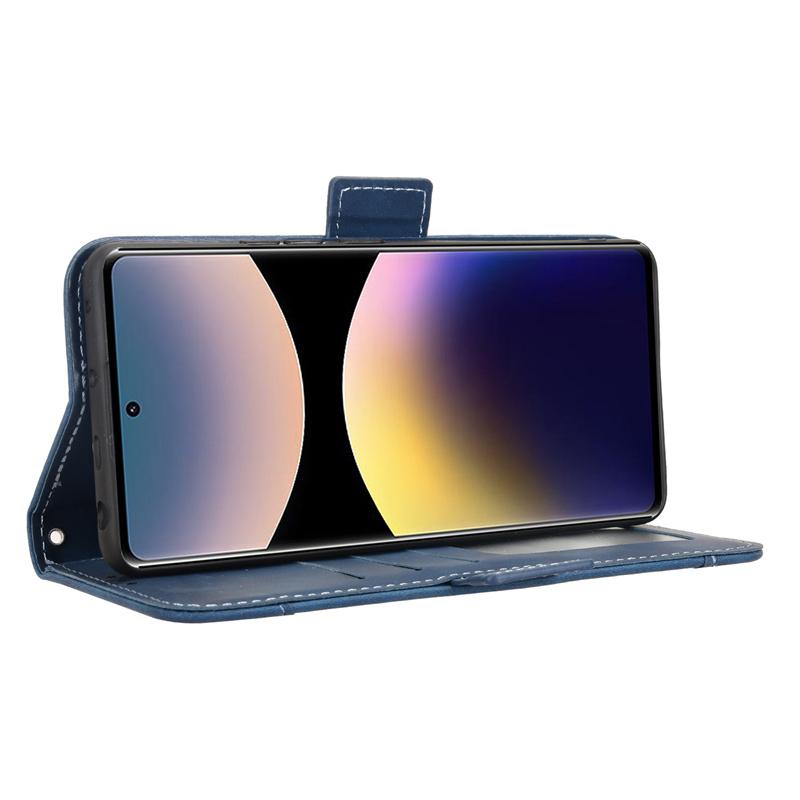 Für Redmi Note 14 Pro 4G Hülle Flip Lederhülle Luxus Brieftasche Mehrfachkartenfach Buchhülle Für Redmi Note 14 Pro 4G Handytaschen