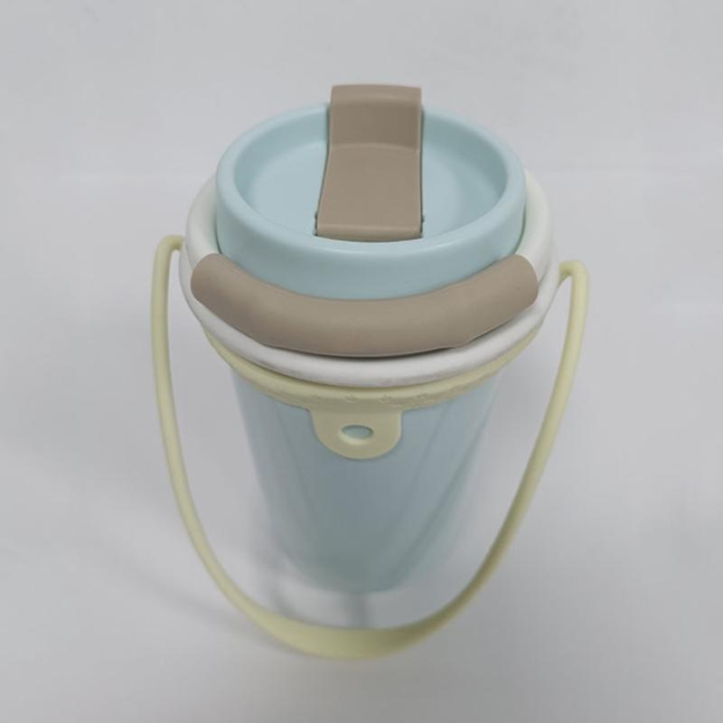 Silicone Cup Handle Silicone Water Bottle Handle Silicone Cup Sleeve Portable Drink Holder for Office School Outdoor Use